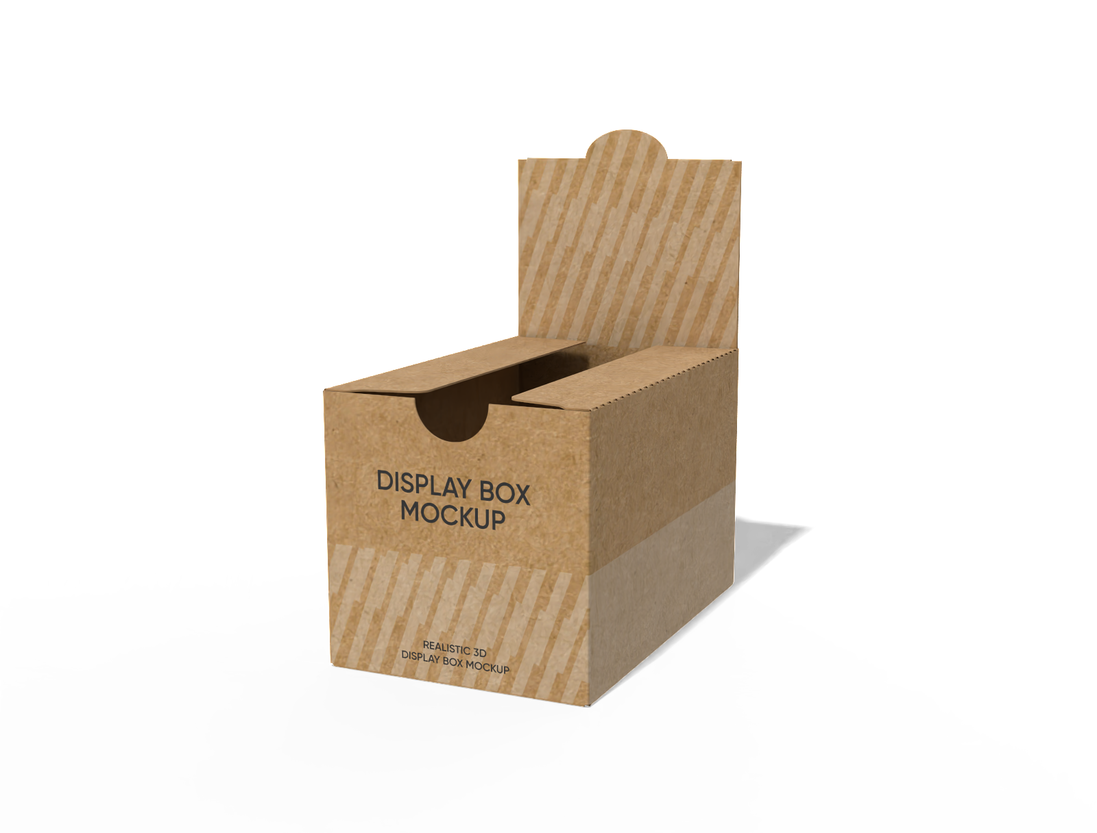 Display box mockup