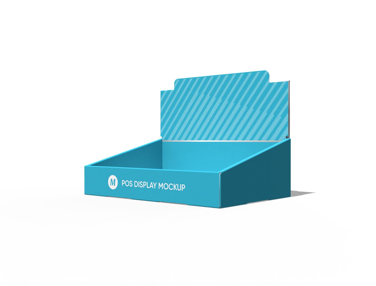 POS display box mockup