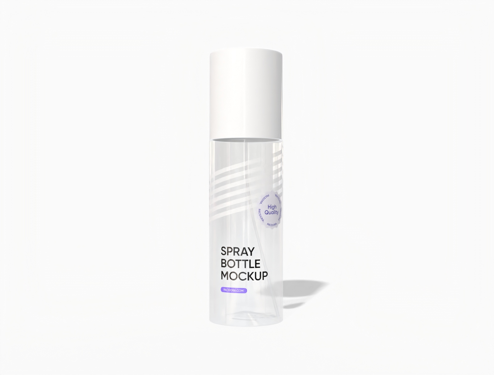 Spray bottle mockup
