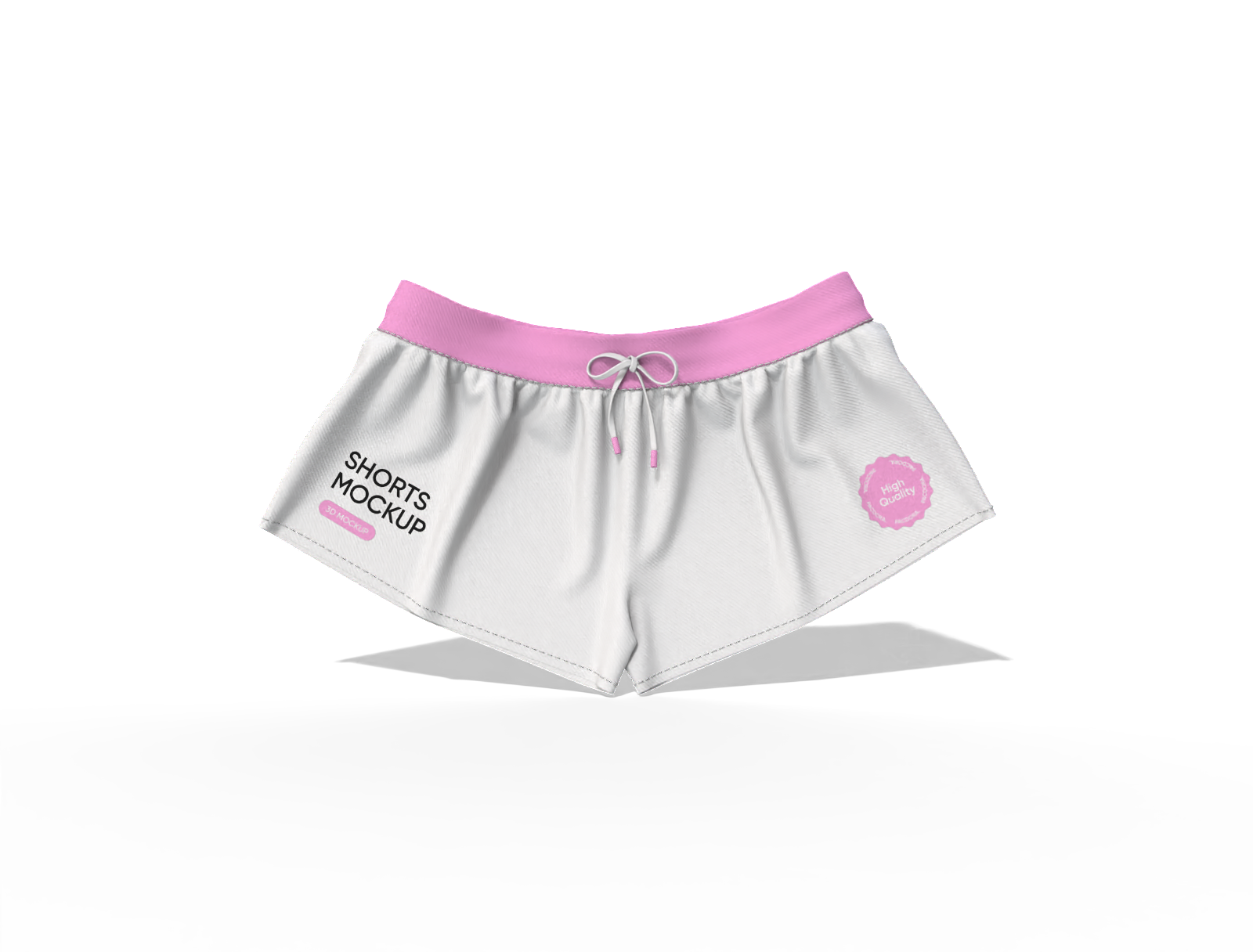 Jersey shorts mockup