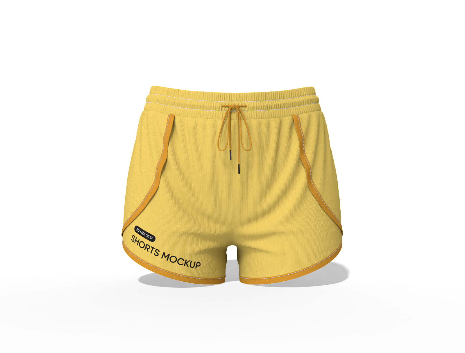 Jersey shorts mockup