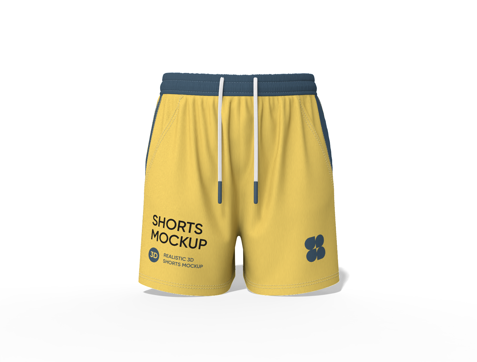 Jersey shorts mockup