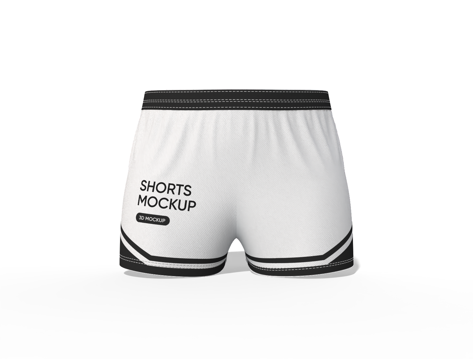Jersey shorts mockup