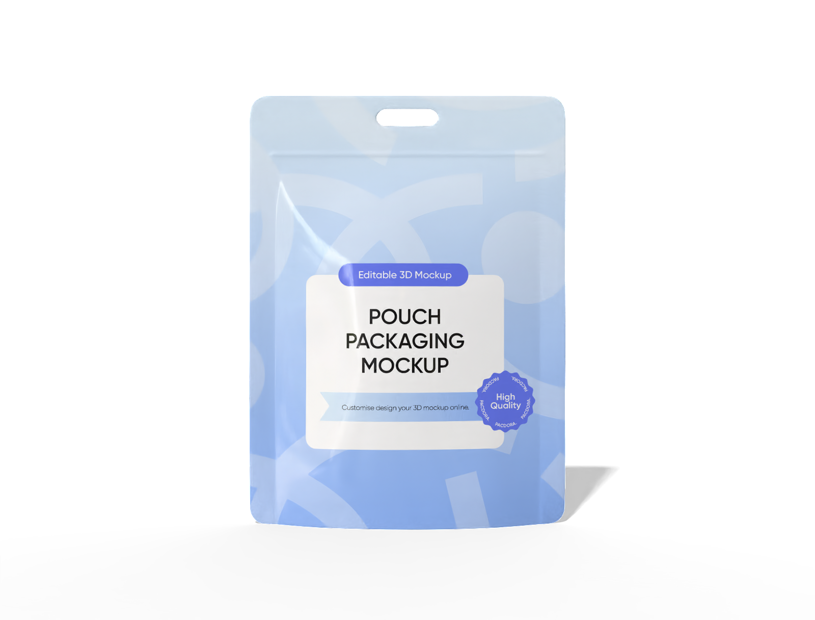 20 × 27 stand-up food pouch mockup 20 × 27 stand-up food pouch mockup
