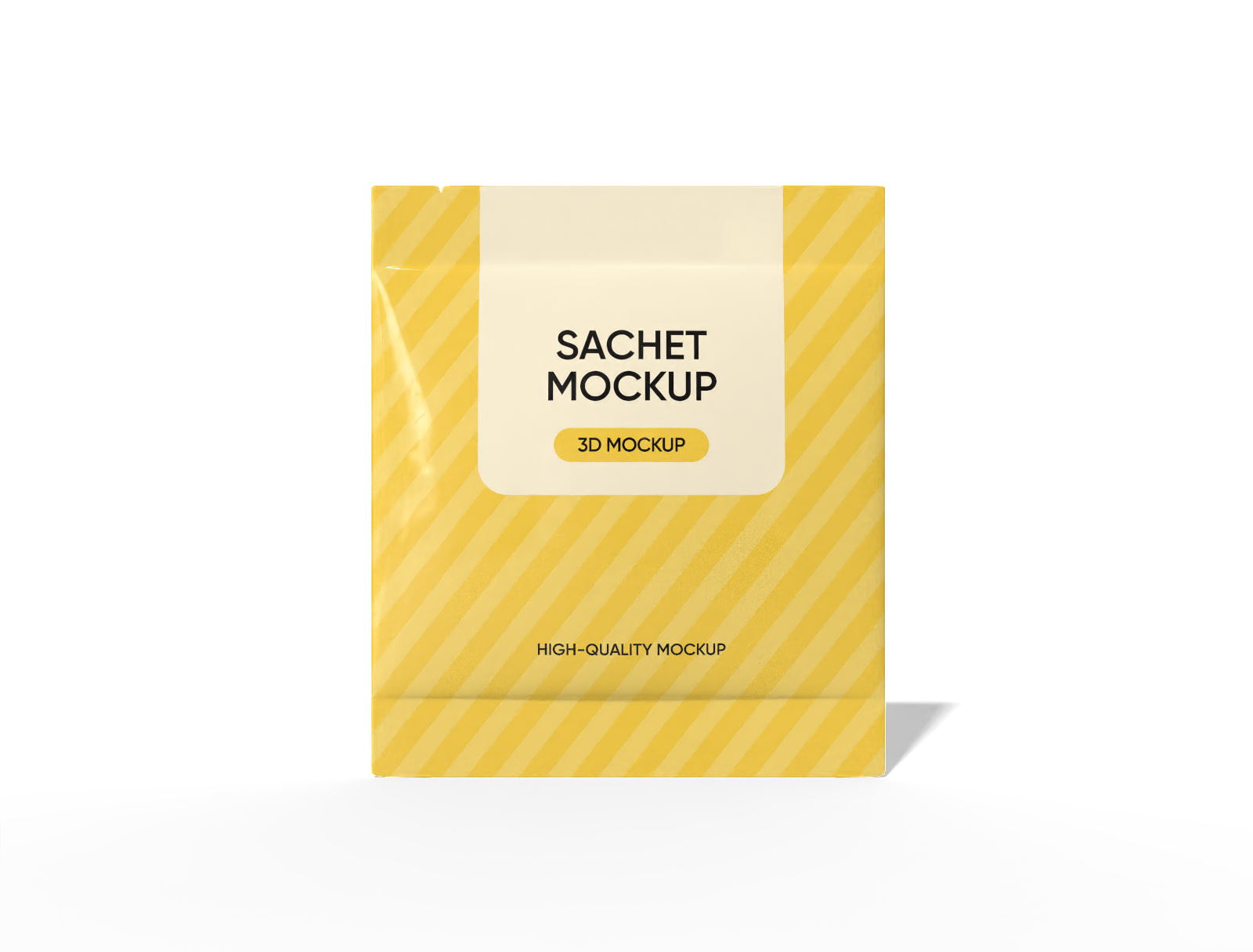 7 × 8 back-seal tea sachet mockup