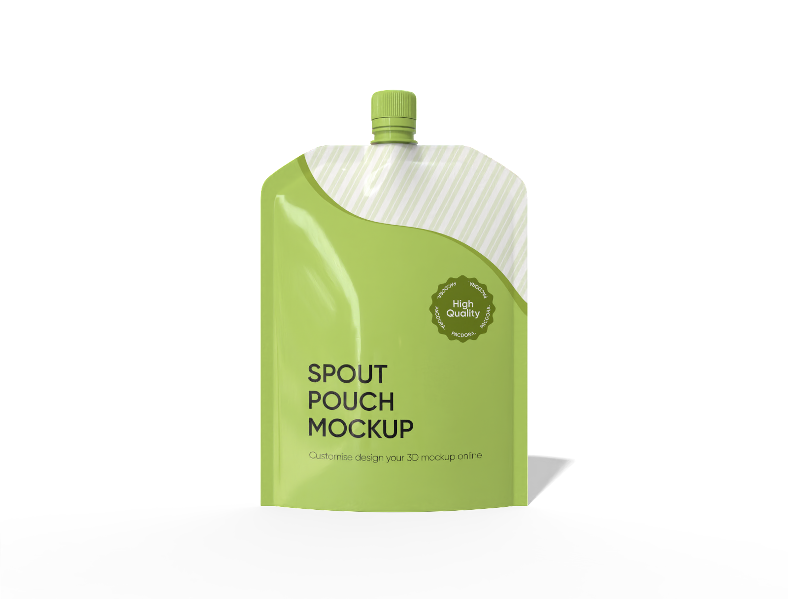 Drink pouches mockup