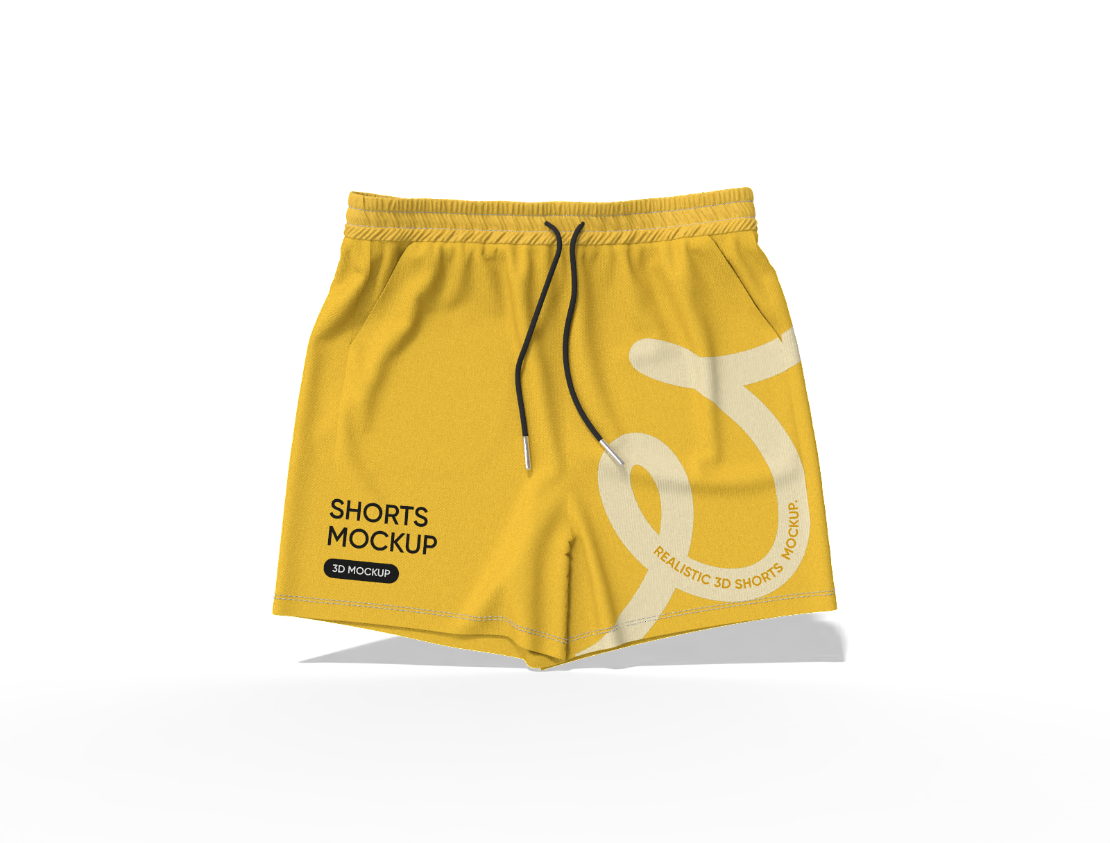 Mesh shorts mockup