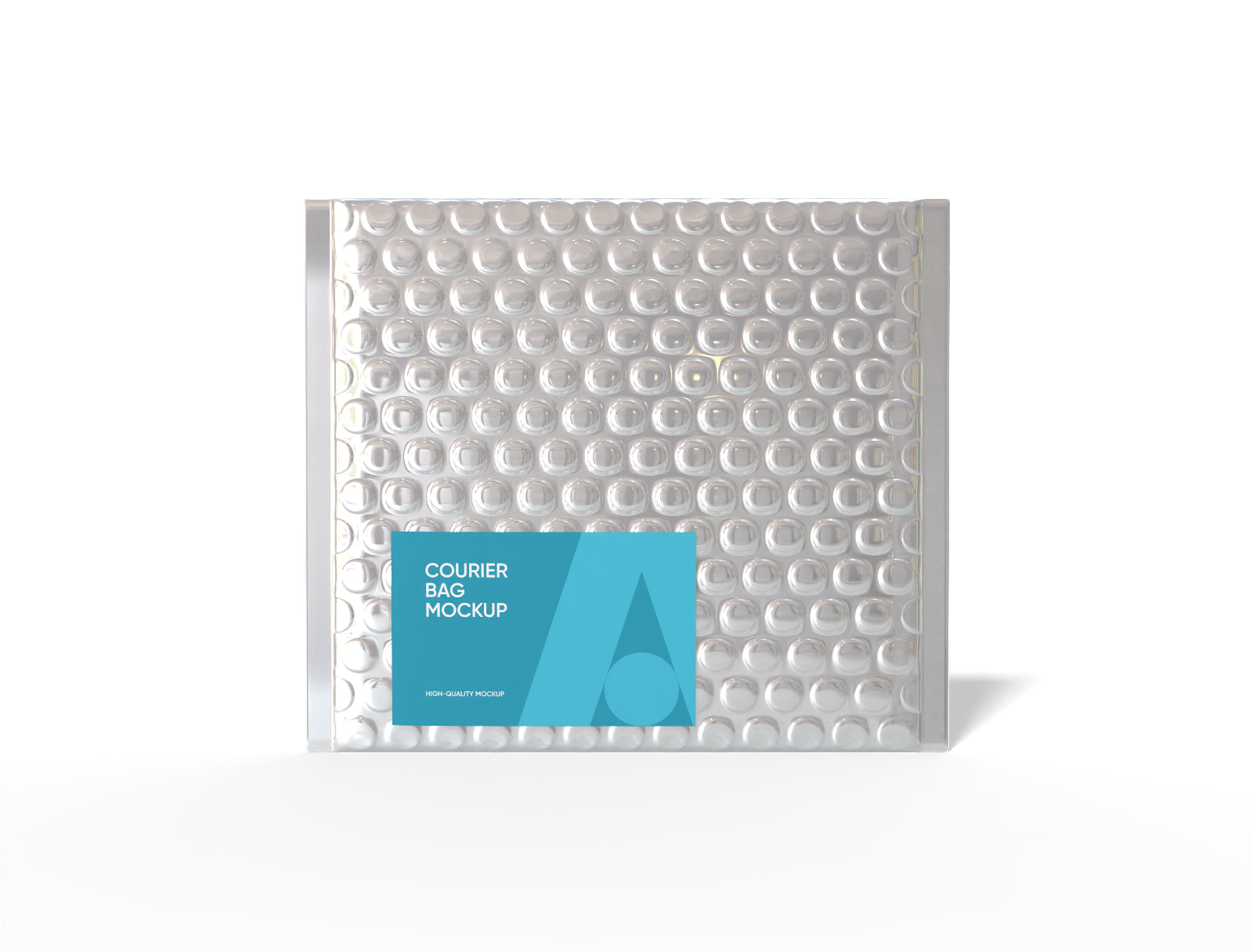 15 × 3 × 13 bubble wrap courier bag mockup