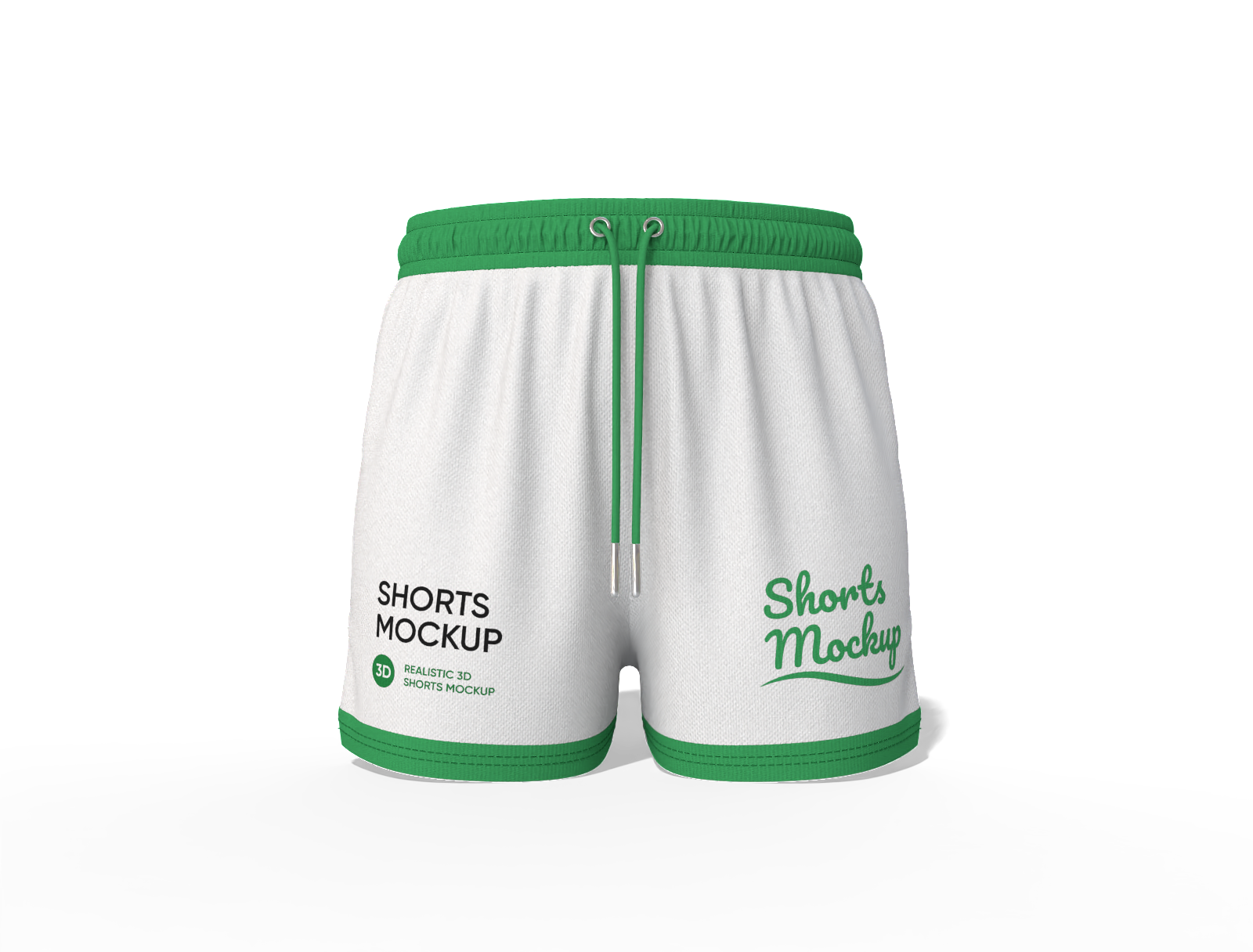 Mesh shorts mockup