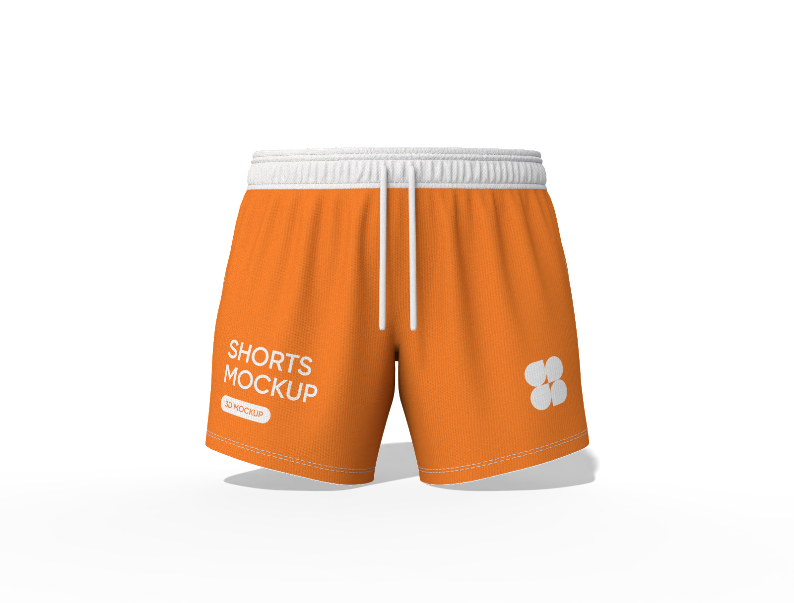 Mesh shorts mockup