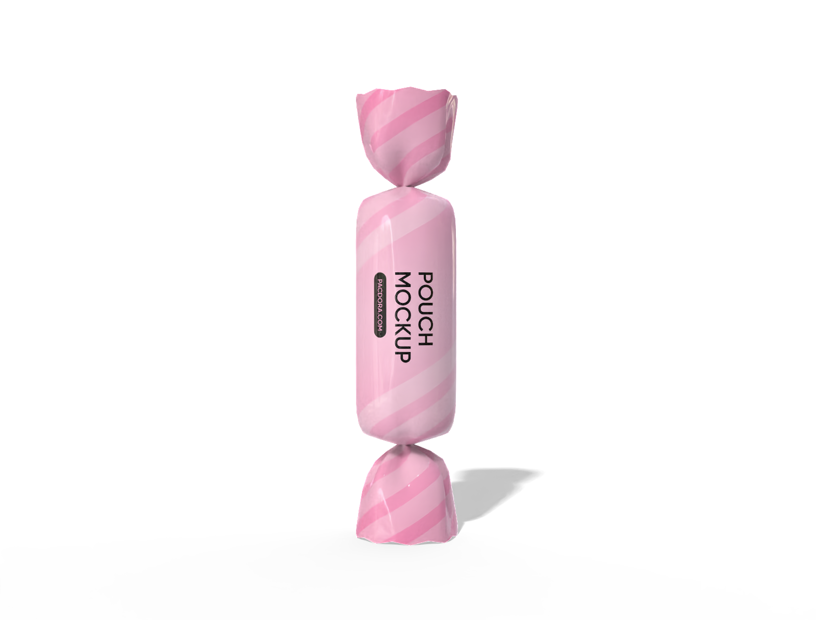 3 × 13 candy wrapper pouch mockup