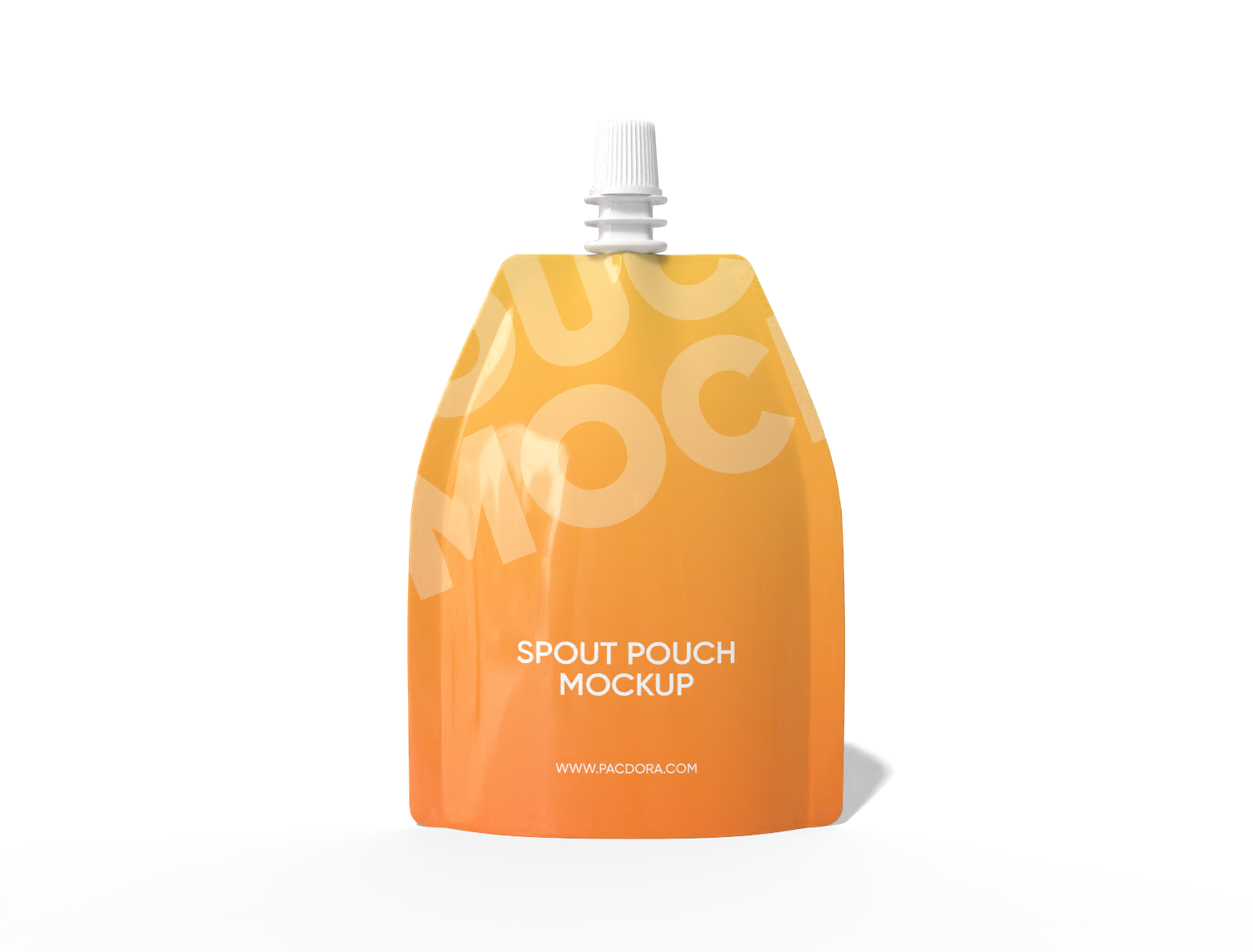14 × 22 spout juice pouch mockup