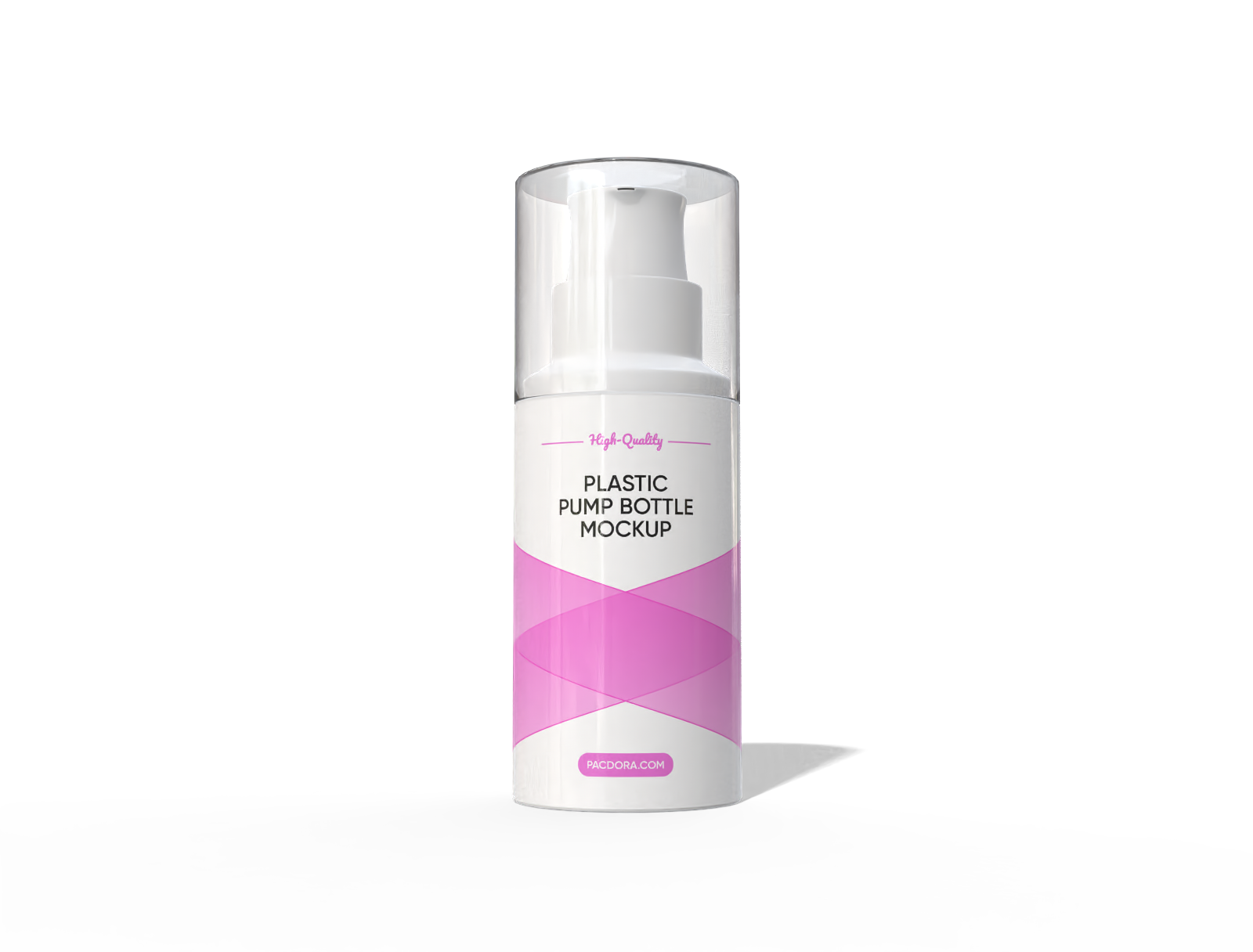 Mockup de frasco de cosmético Mockup de frasco de cosmético