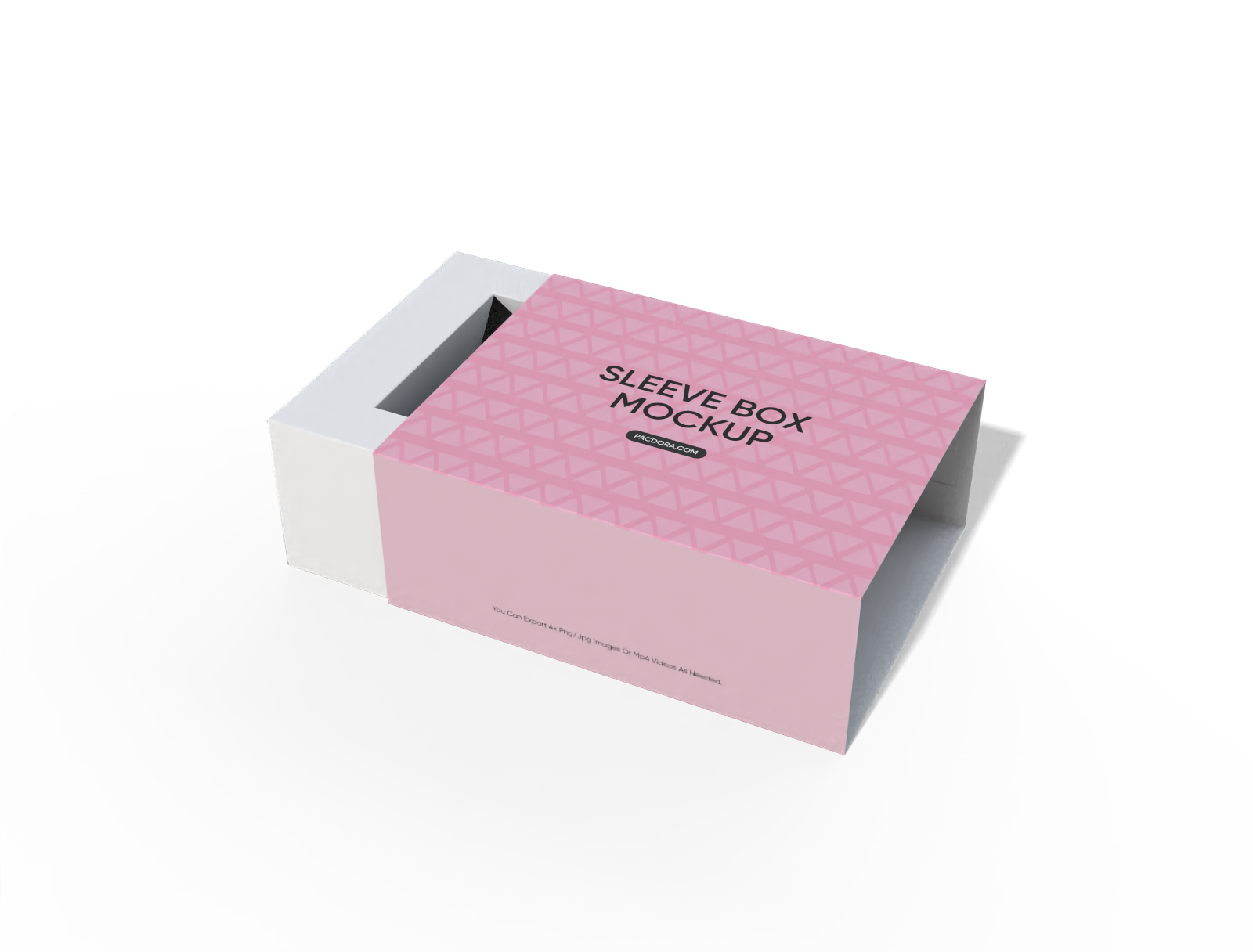 Gift tray drawer box mockup Gift tray drawer box mockup