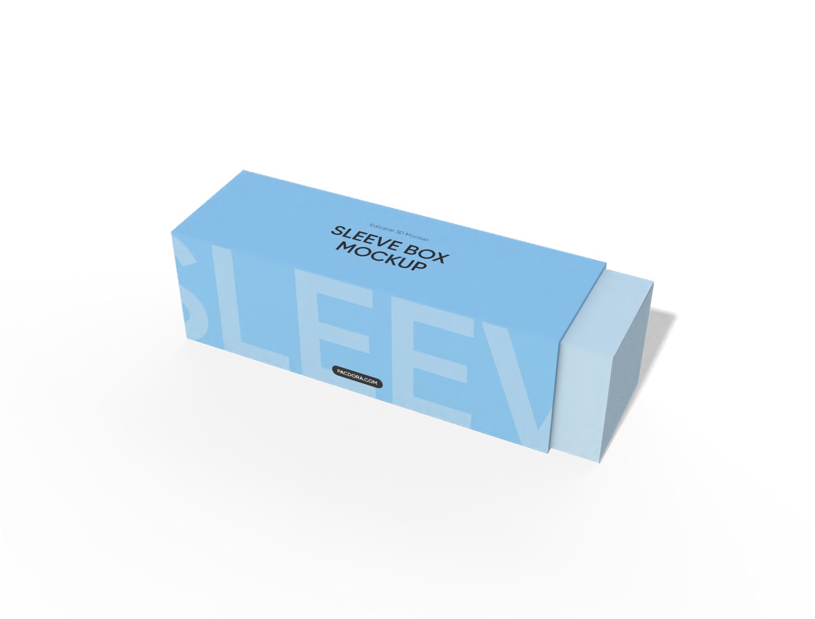 long sleeve gift drawer box mockup long sleeve gift drawer box mockup