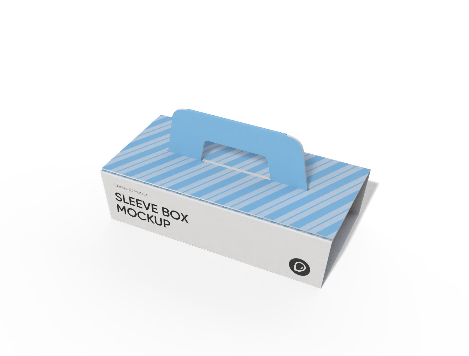 取っ手付きスリーブボックスモックアップ 取っ手付きスリーブボックスモックアップ