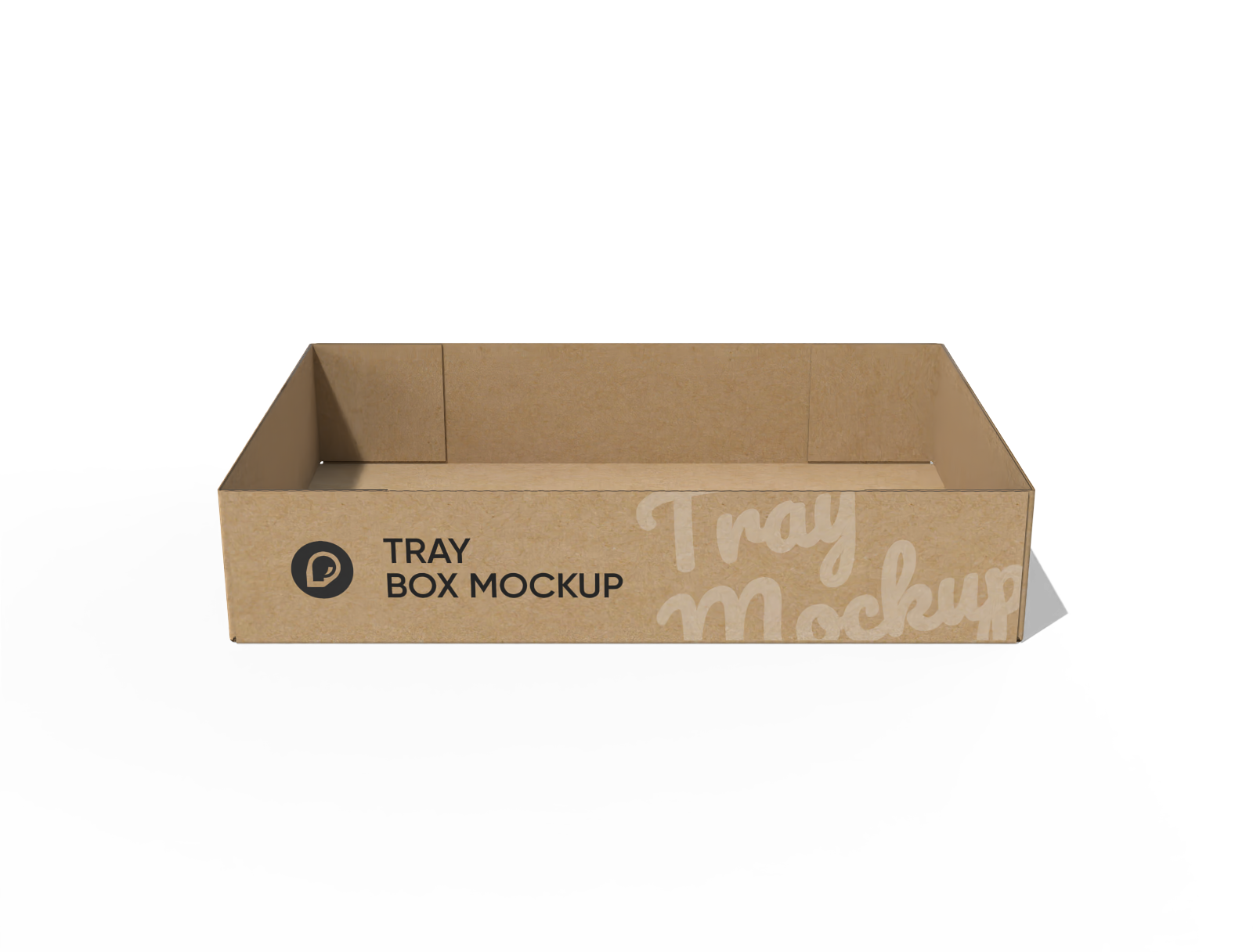 FEFCO 0452 food tray box mockup