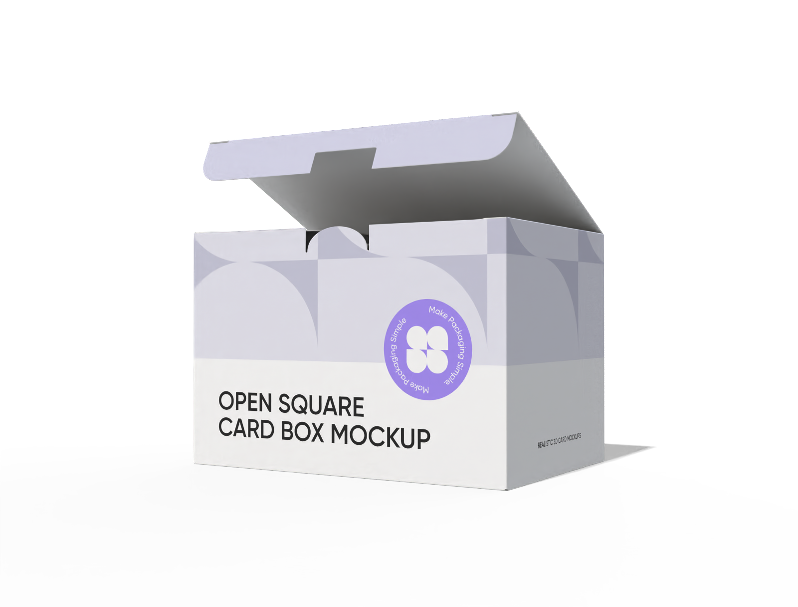 Tuck end boxes easy lock-top mockup Tuck end boxes easy lock-top mockup