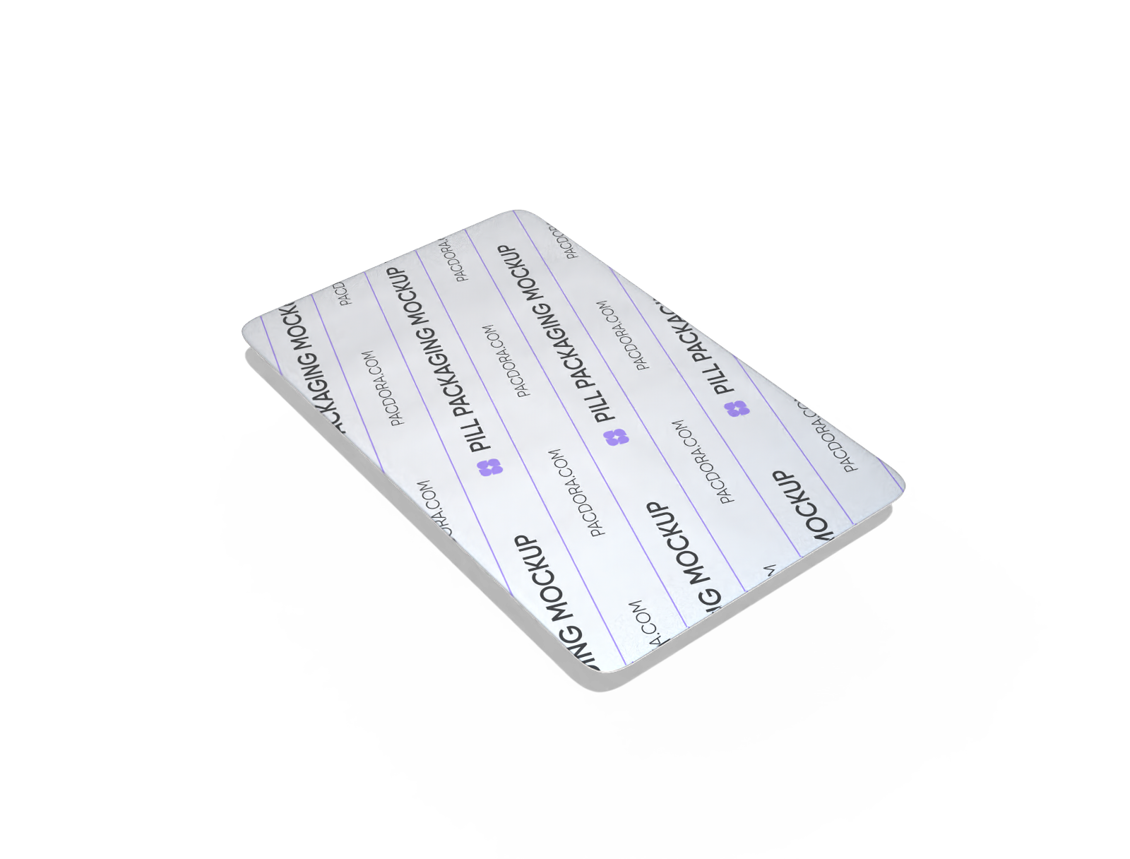 Capsule packaging mockup