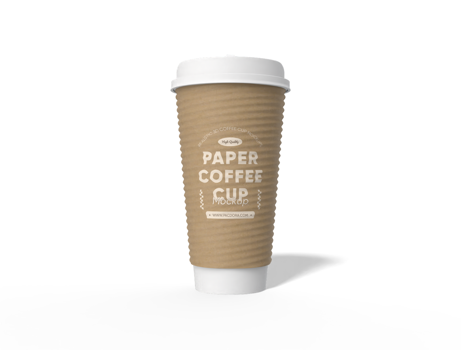 Paper coffee cup mockup 511260