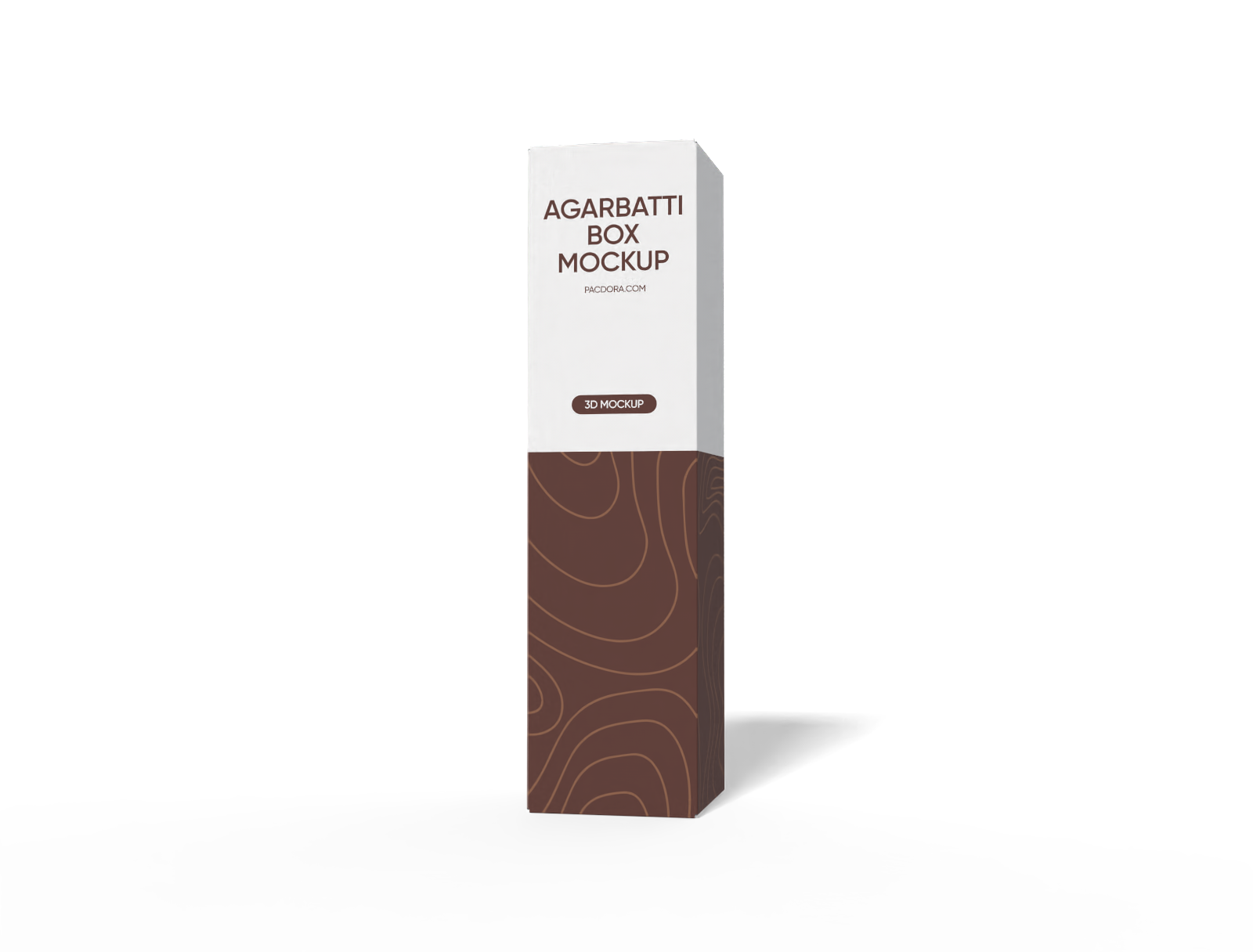 Agarbatti box mockup