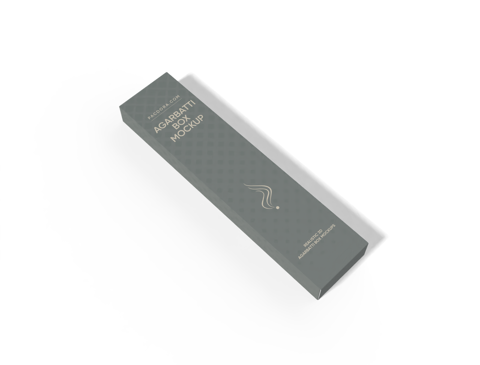 Agarbatti box mockup