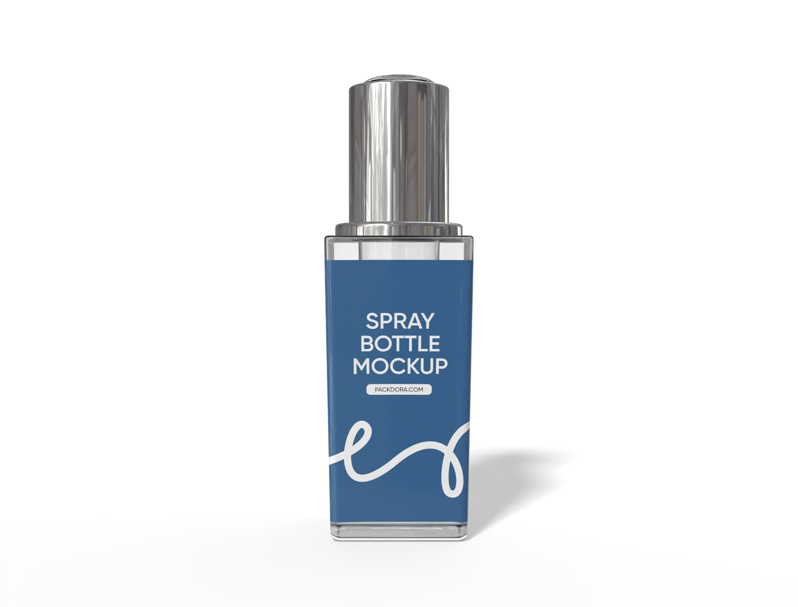 Spray bottle mockup