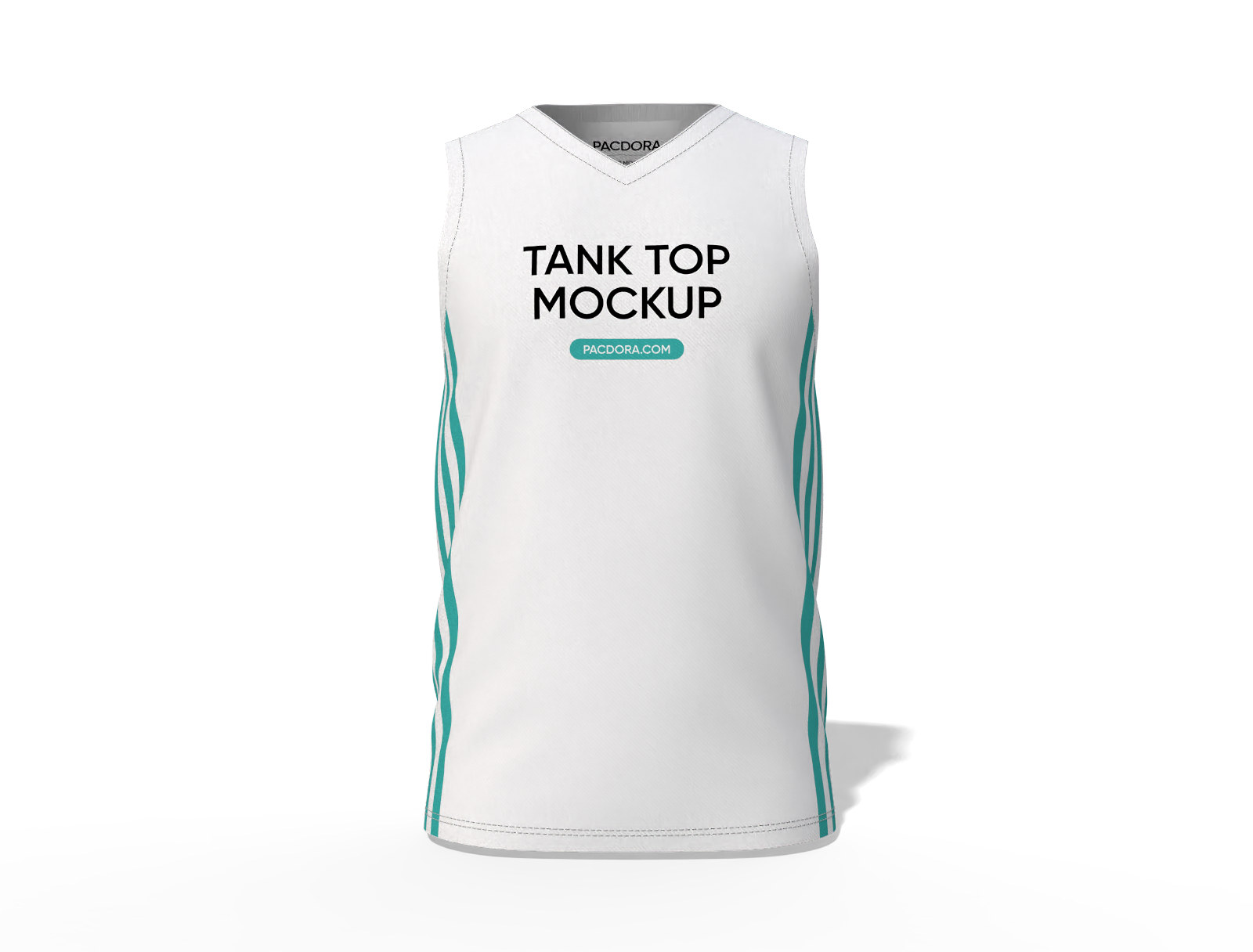 Jersey tank top mockup