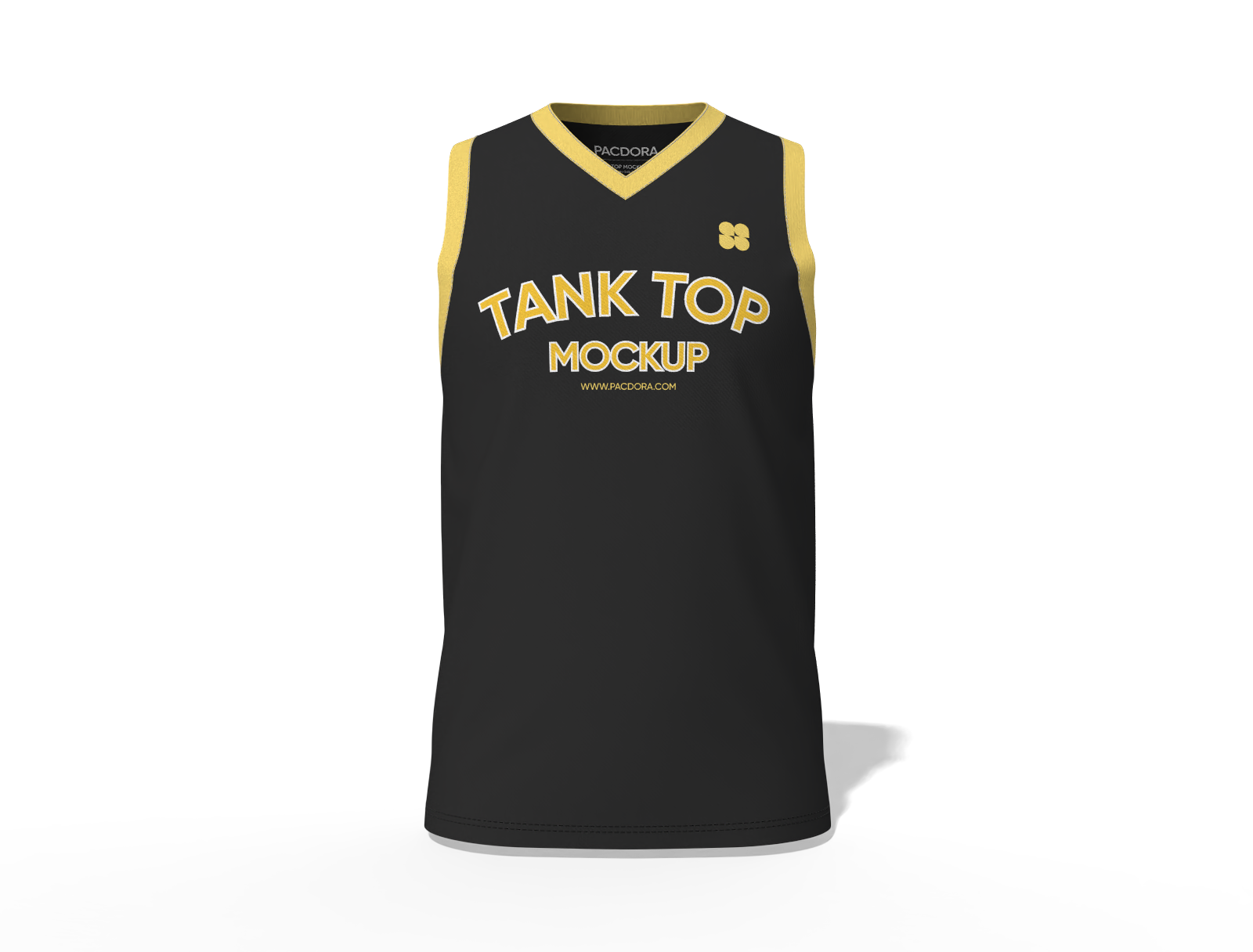 Jersey tank top mockup
