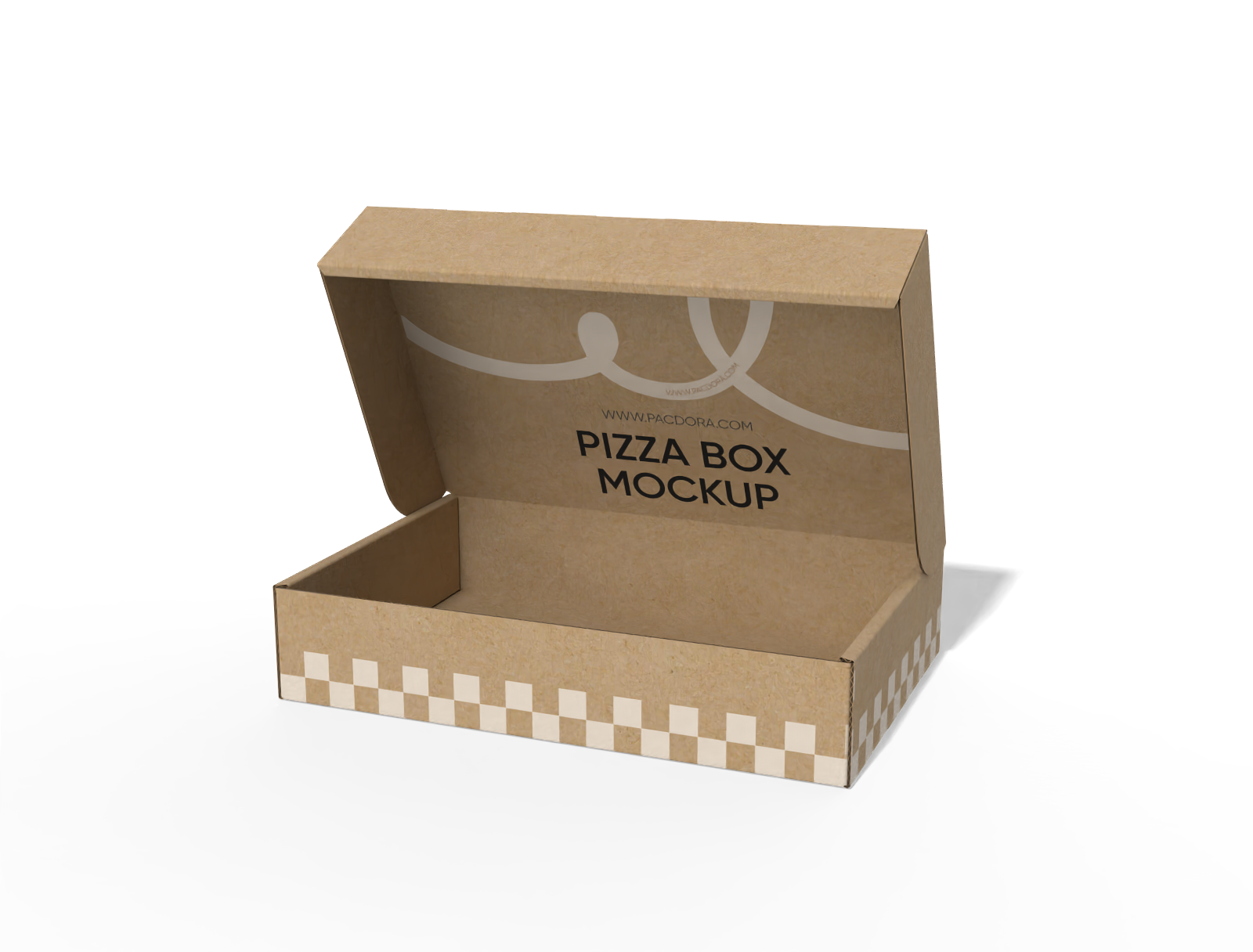 FEFCO 0418 folding paper packaging box mockup
