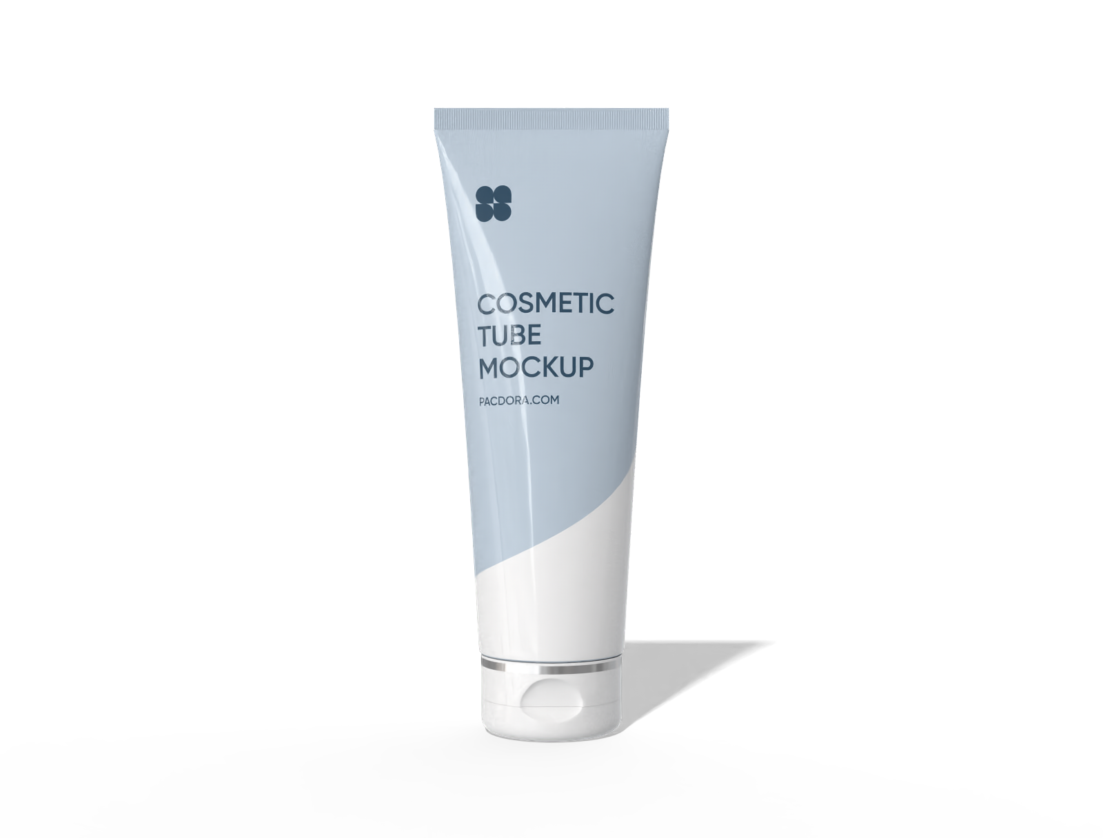 100 ml face wash tube mockup