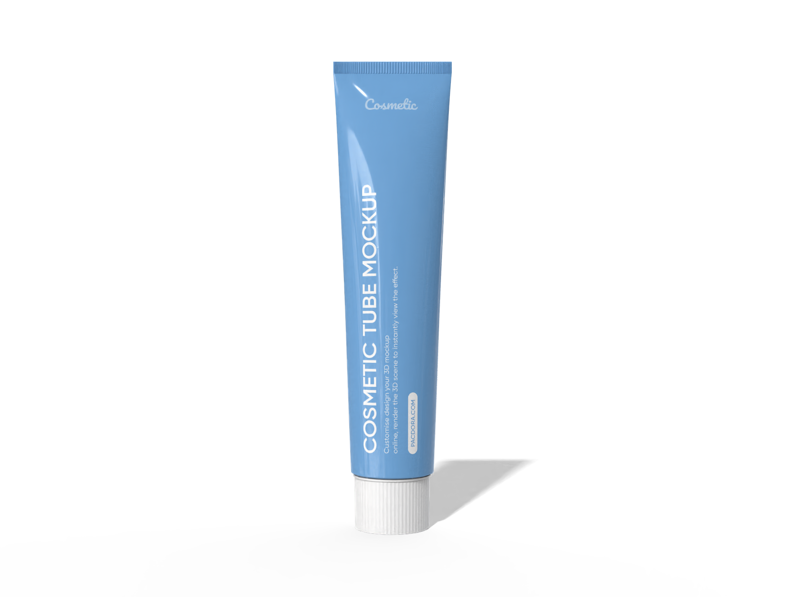 18 g ointment tube mockup