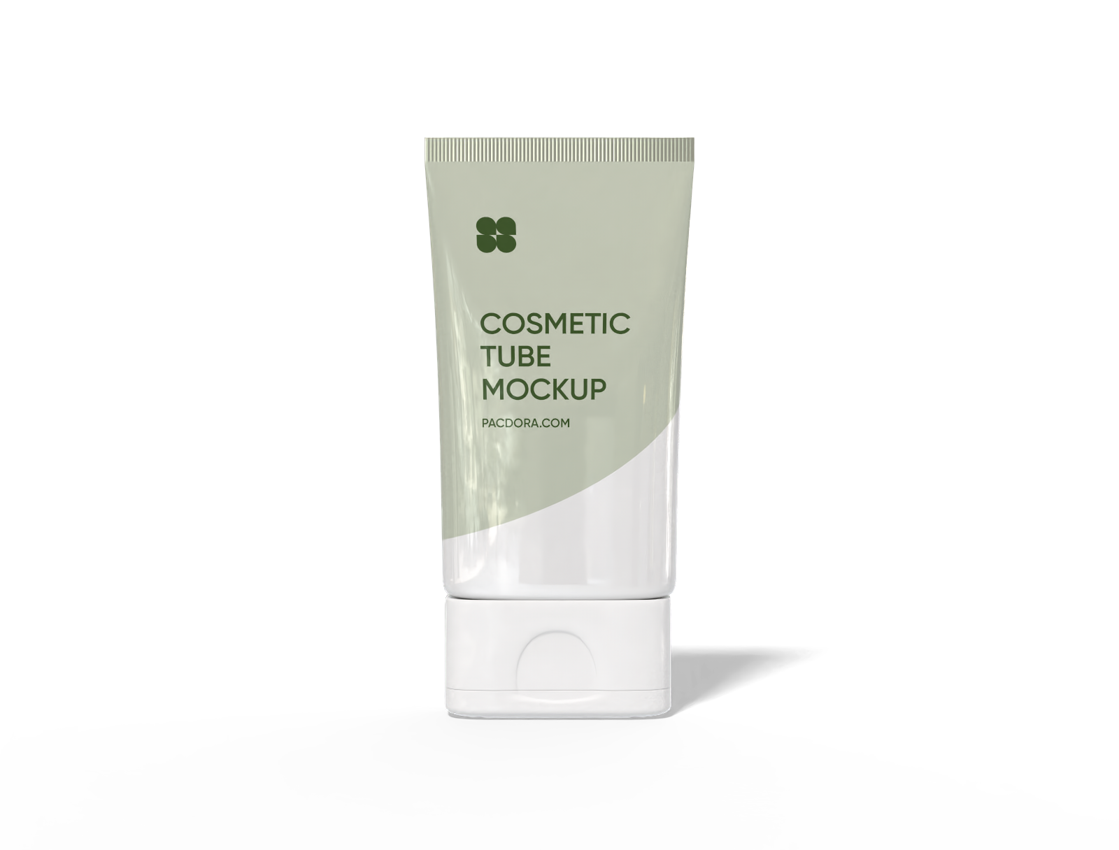 Sunscreen tube mockup