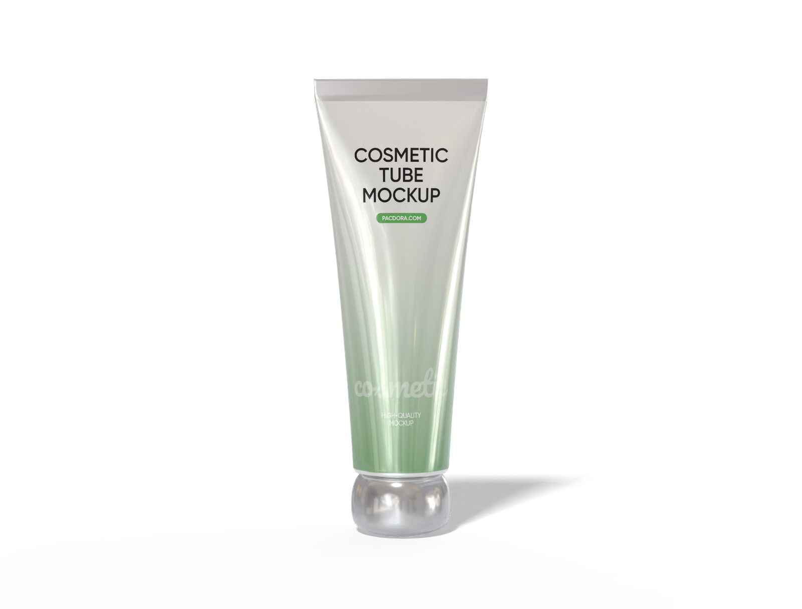 165 g toothpaste tube mockup