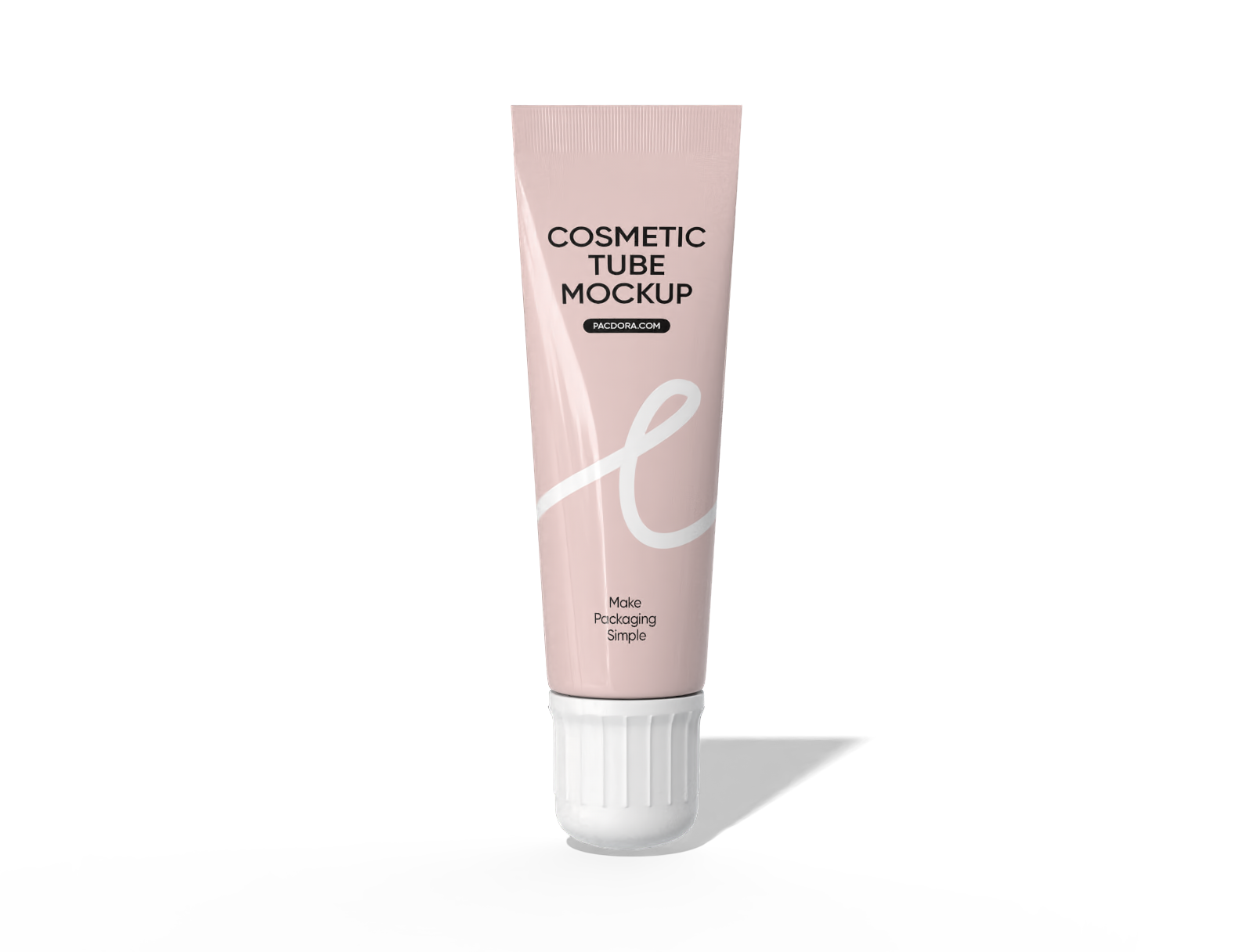 15 g lip balm tube mockup