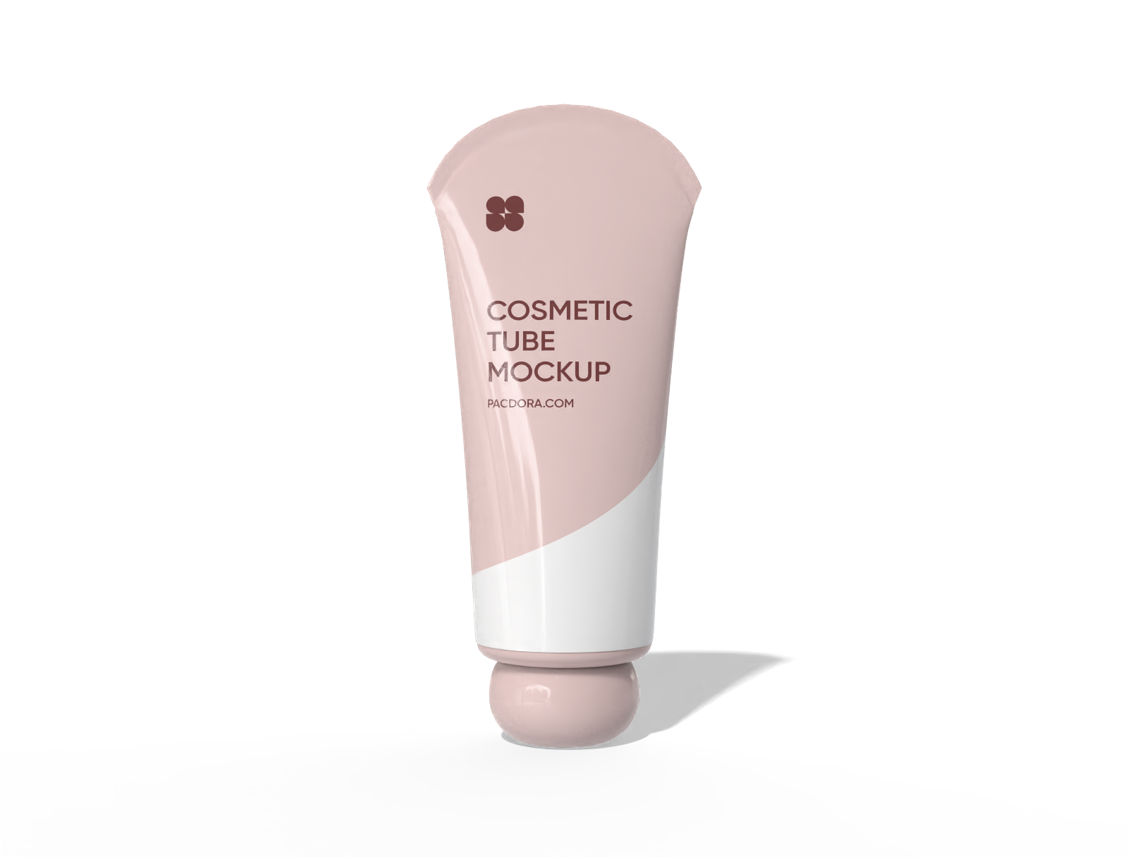 100 ml face wash tube mockup