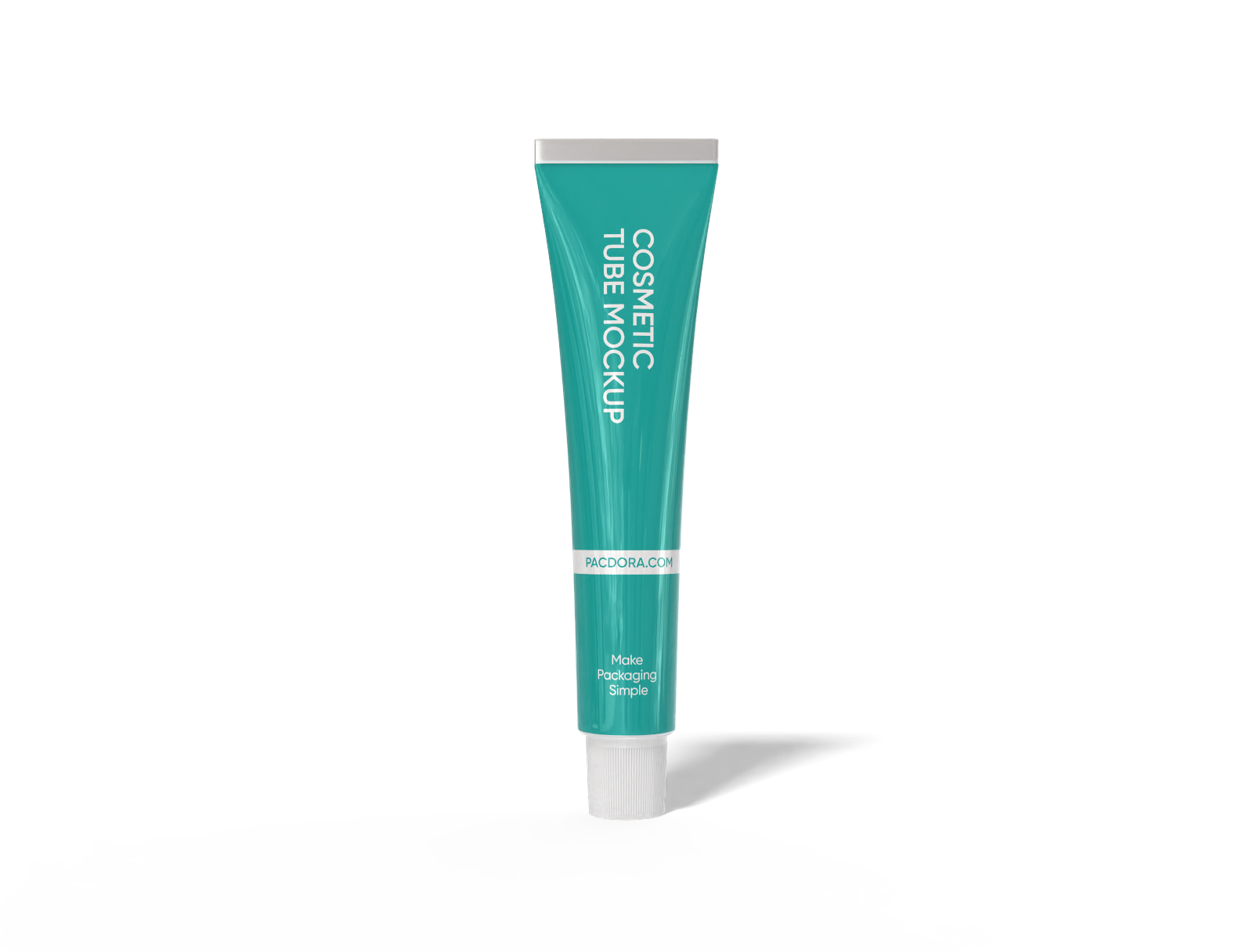 50ml cosmetic tube mockup
