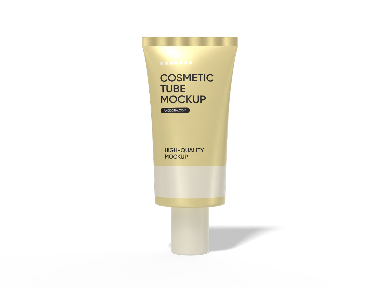 45 ml cosmetic tube mockup