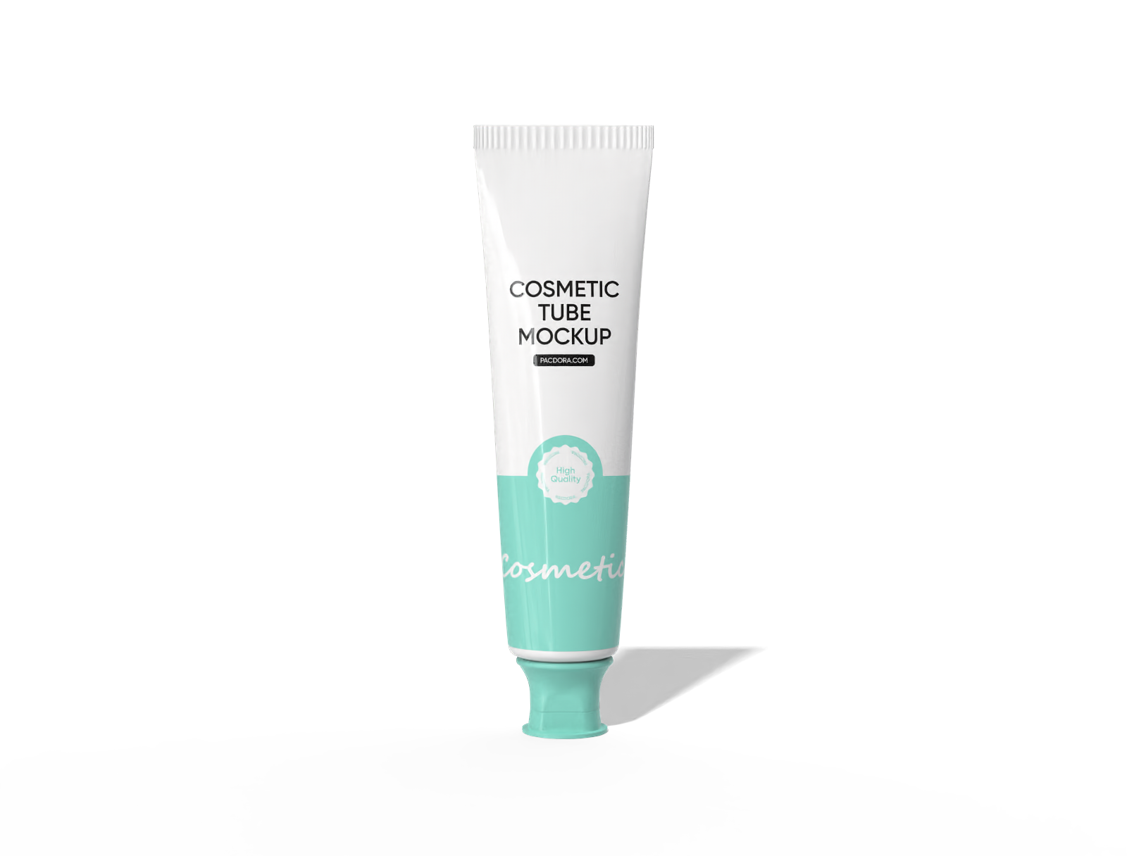 Toothpaste tube mockup