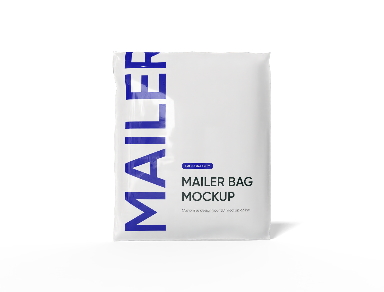 Mailer bag mockup