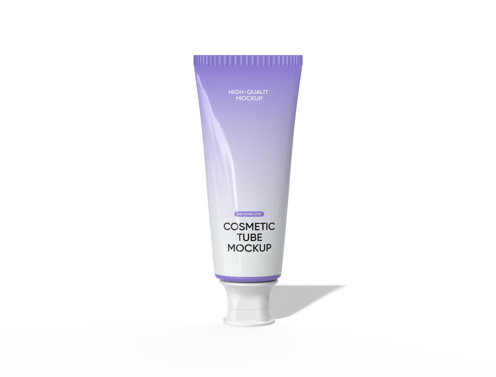 140 g toothpaste tube mockup