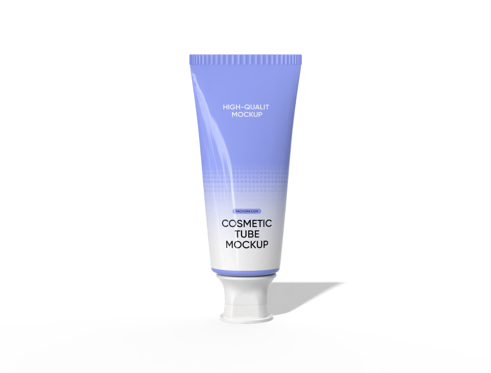90 g toothpaste tube mockup
