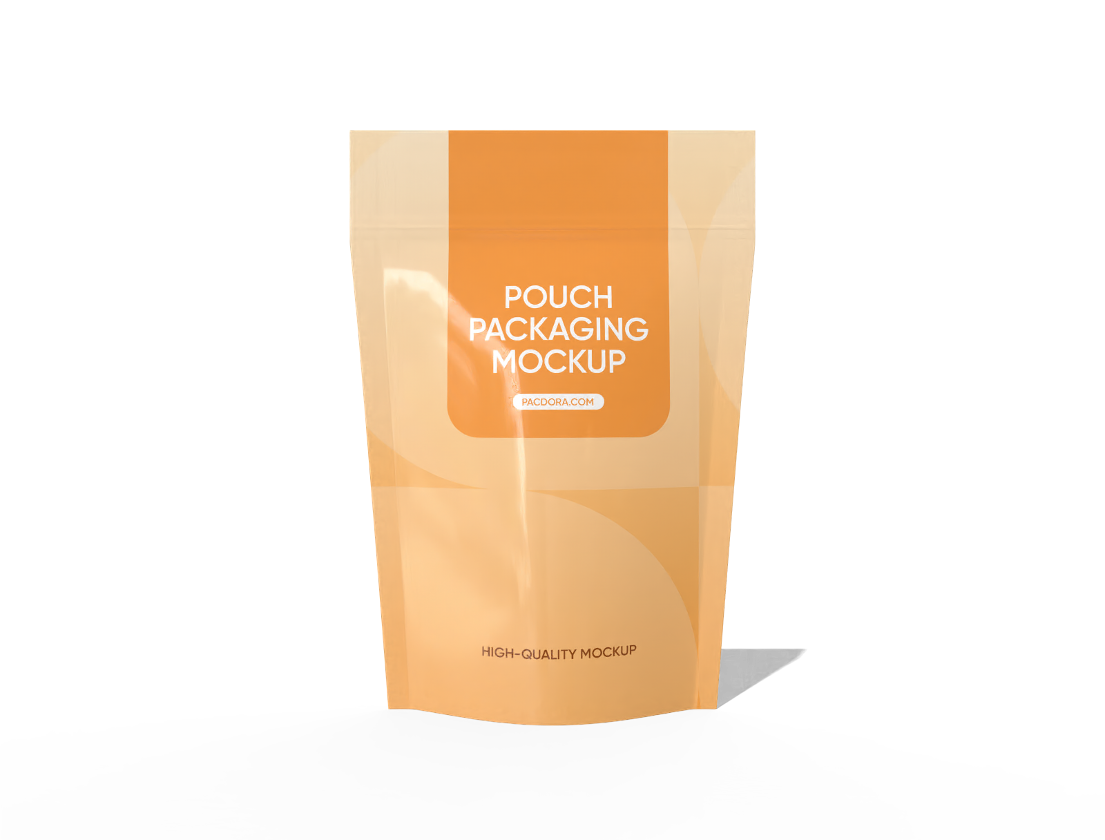 Doypack food bag mockup
