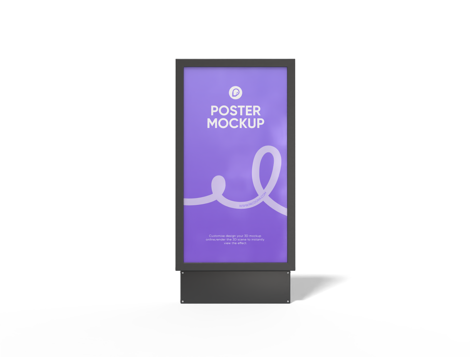 Urban poster mockup