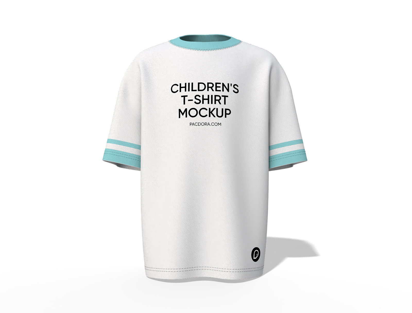 Oversized t-shirt mockup