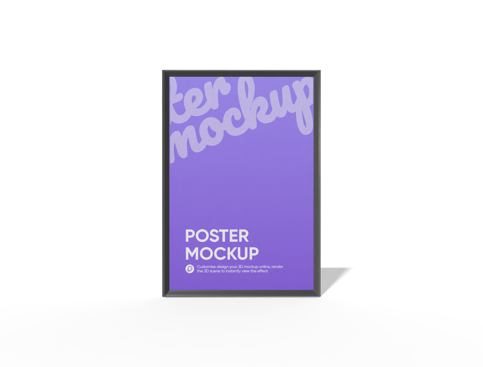 Movie poster mockup