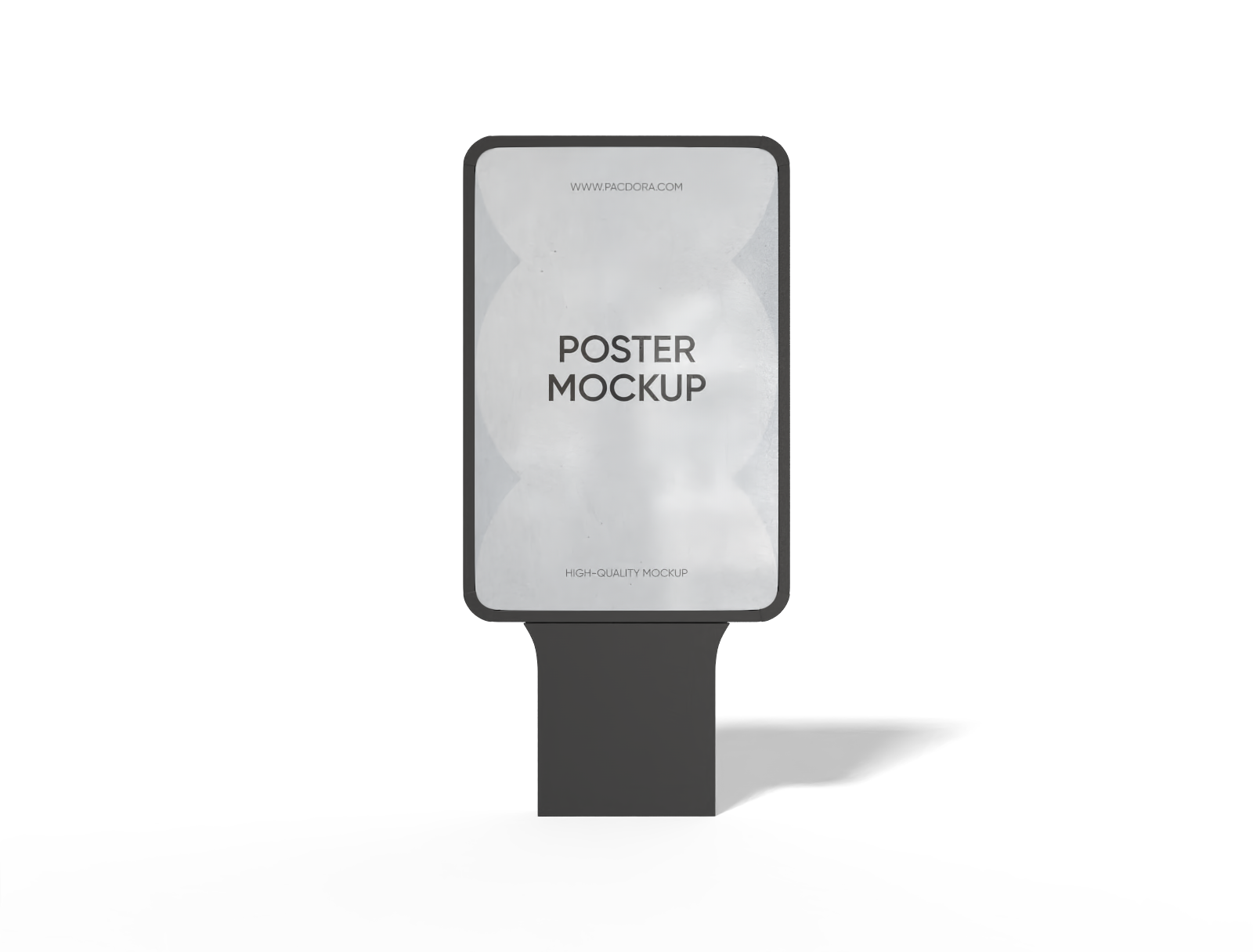 Urban poster mockup