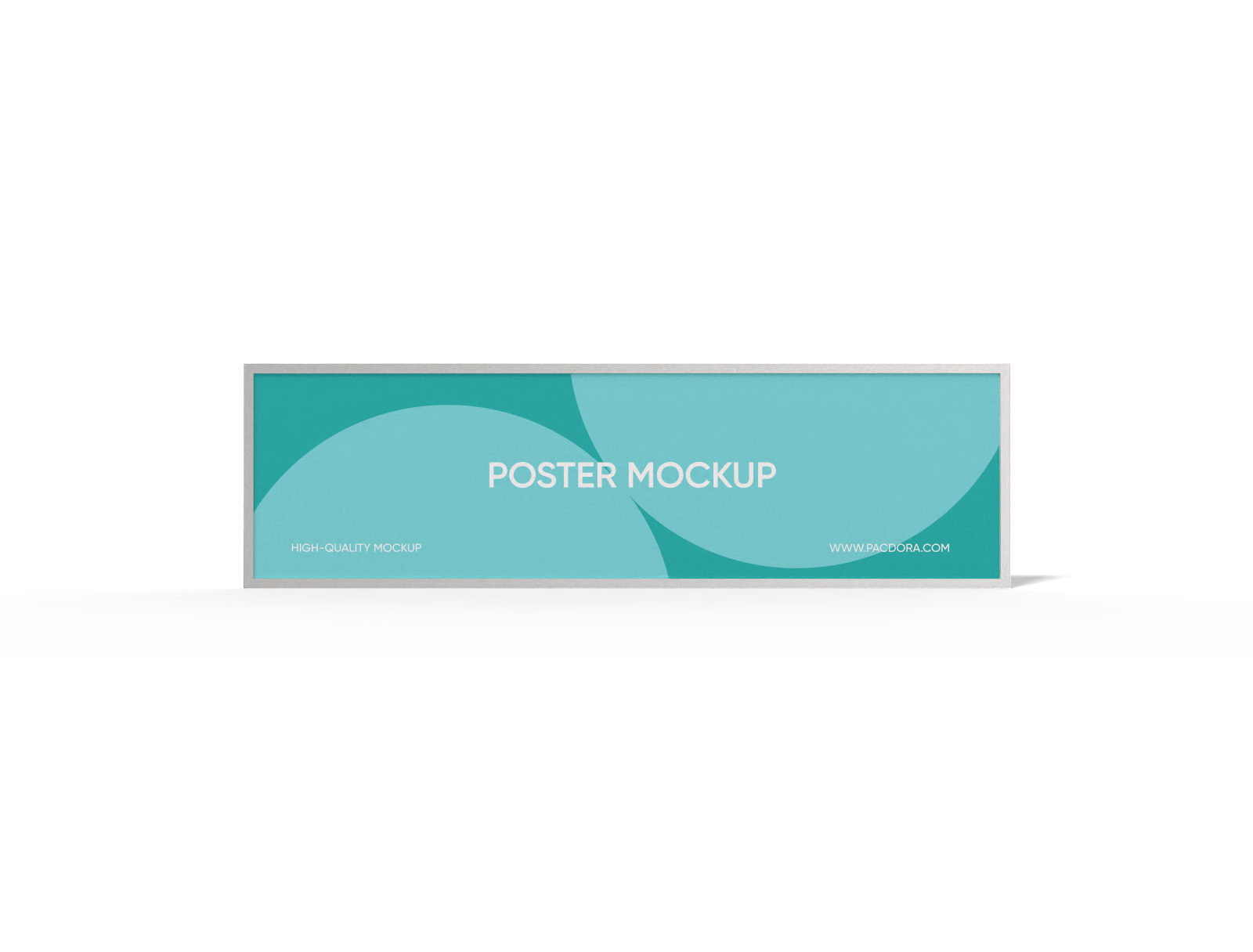 Street poster mockup