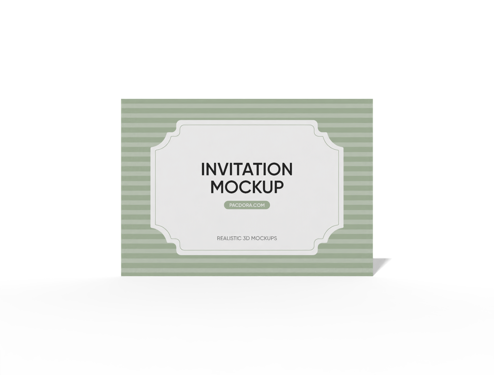 Invitation mockup