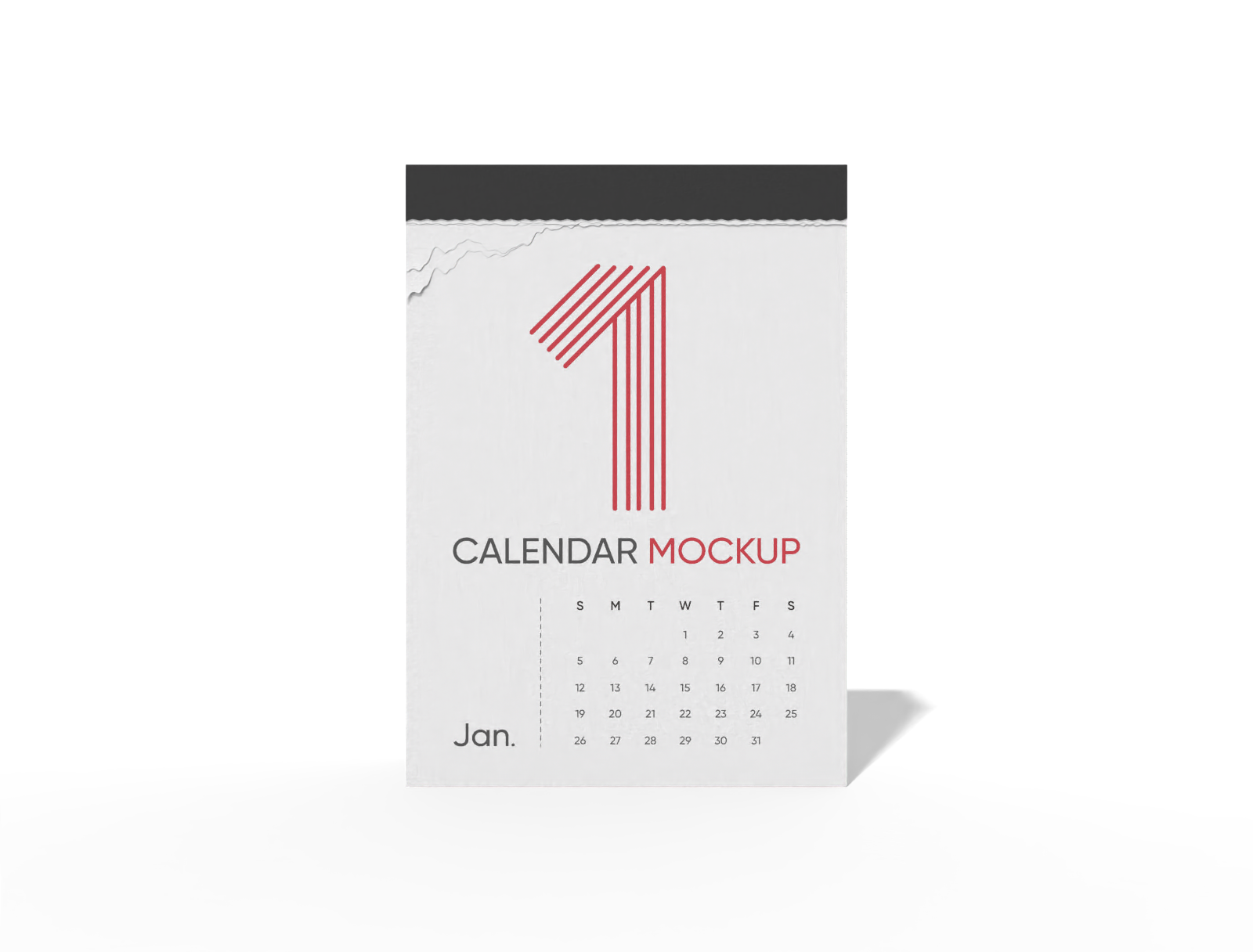 Calendar mockup
